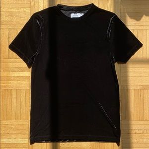 Topman men’s velvet T-shirt